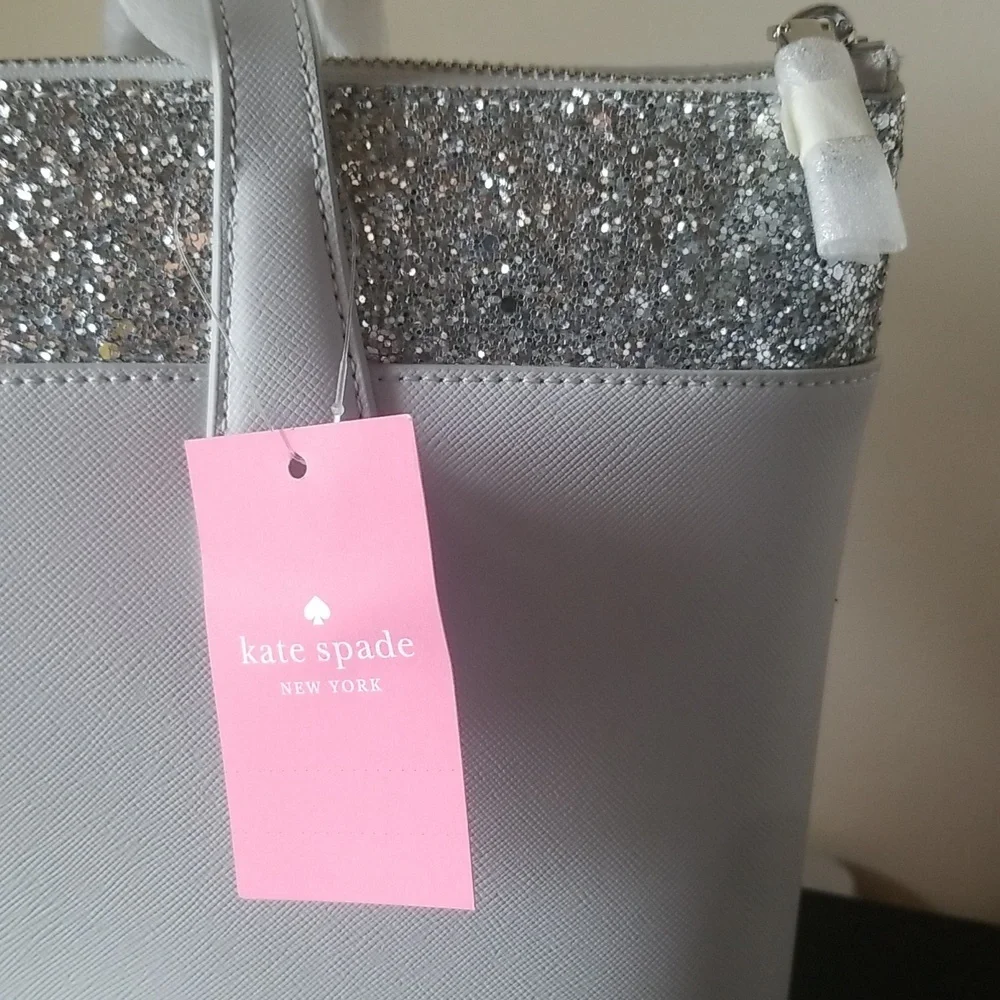 Kate spade Authentic Glitter Tote NWT *** - Picture 2 of 4